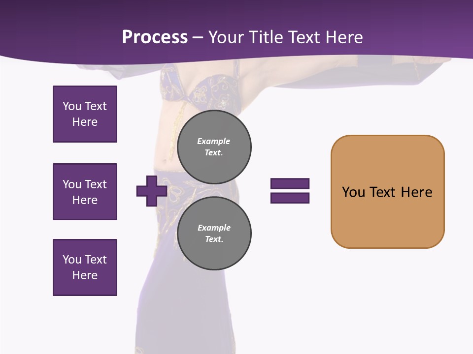 Dancer Bellydancing Belly Dance PowerPoint Template