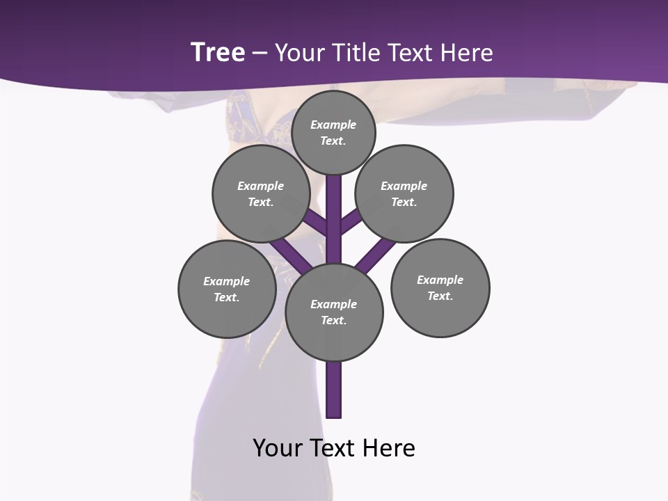 Dancer Bellydancing Belly Dance PowerPoint Template