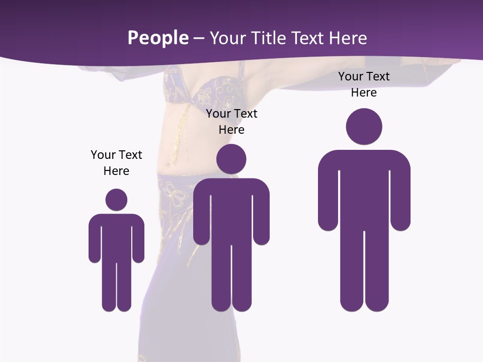 Dancer Bellydancing Belly Dance PowerPoint Template