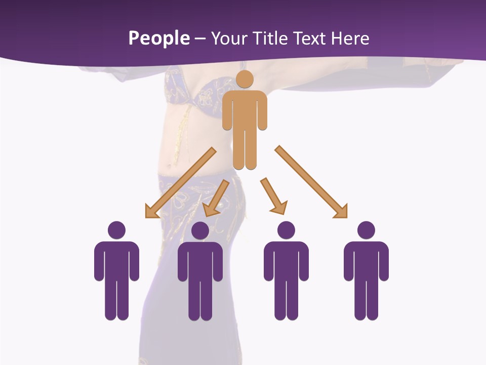 Dancer Bellydancing Belly Dance PowerPoint Template