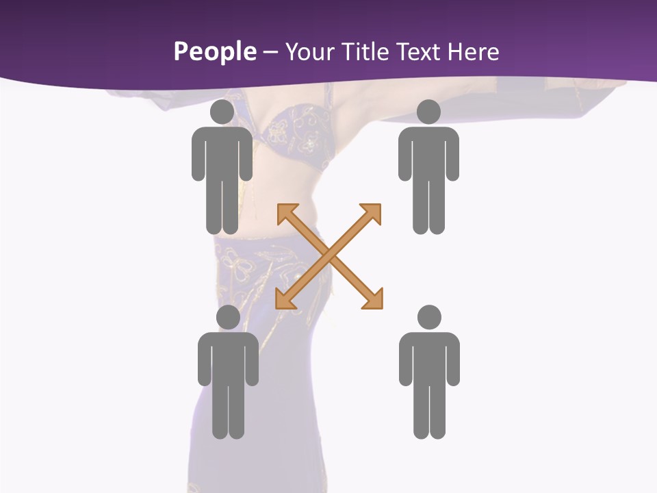 Dancer Bellydancing Belly Dance PowerPoint Template