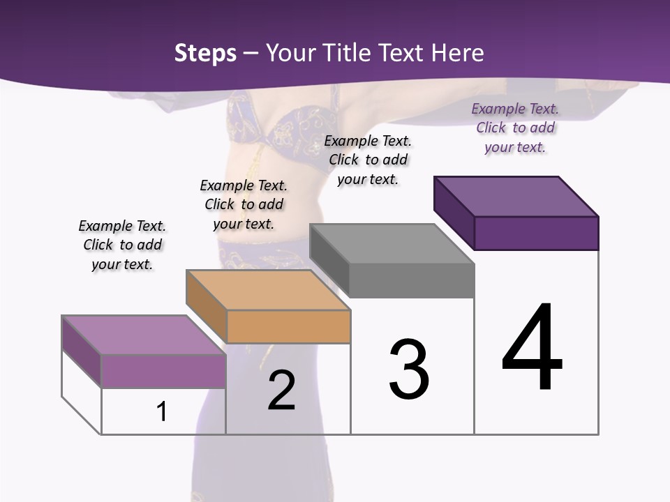 Dancer Bellydancing Belly Dance PowerPoint Template