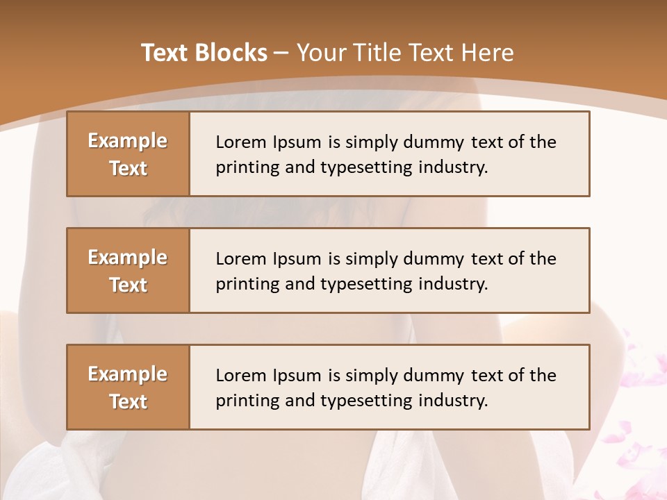 Beauty Body Masage PowerPoint Template