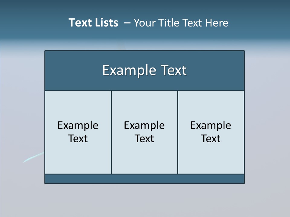 Blue Ocean Shark PowerPoint Template