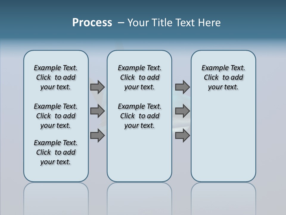 Blue Ocean Shark PowerPoint Template