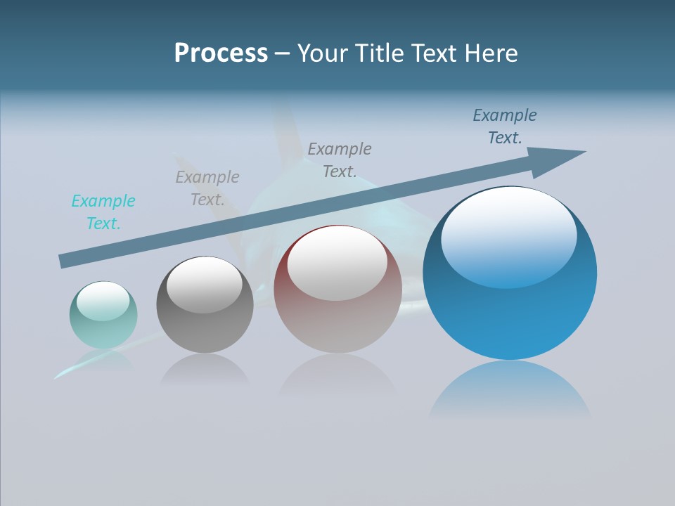 Blue Ocean Shark PowerPoint Template