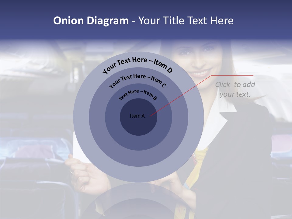 Airliner People Females PowerPoint Template