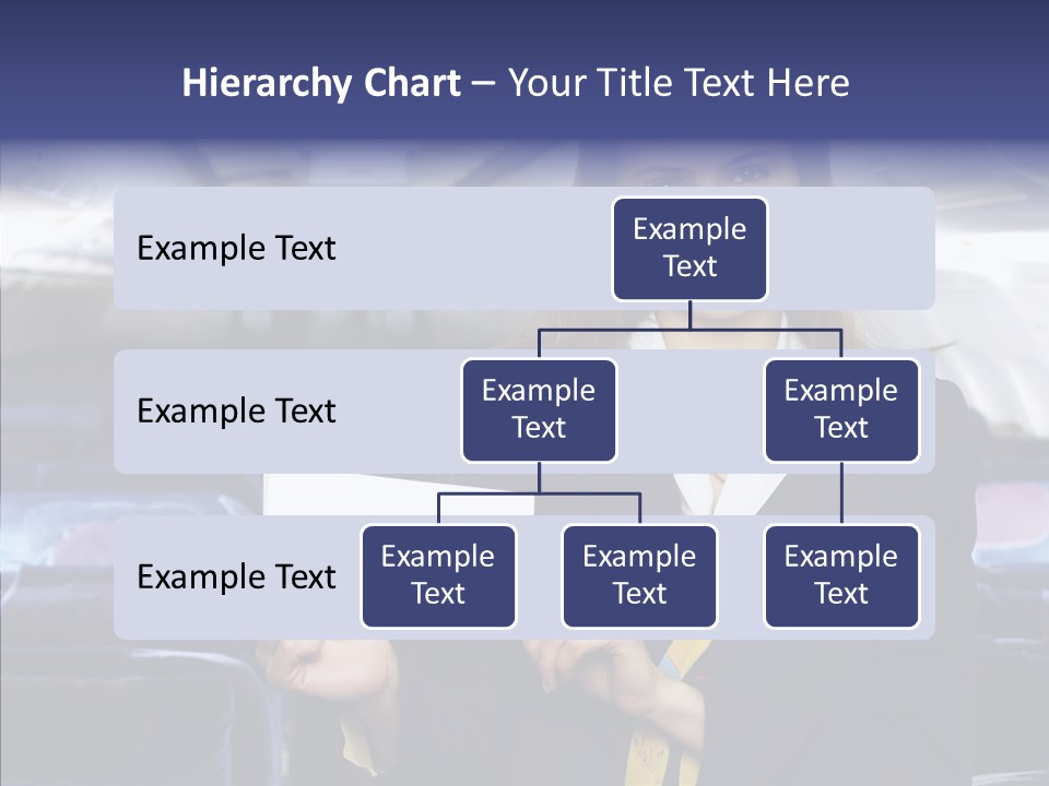 Airliner People Females PowerPoint Template