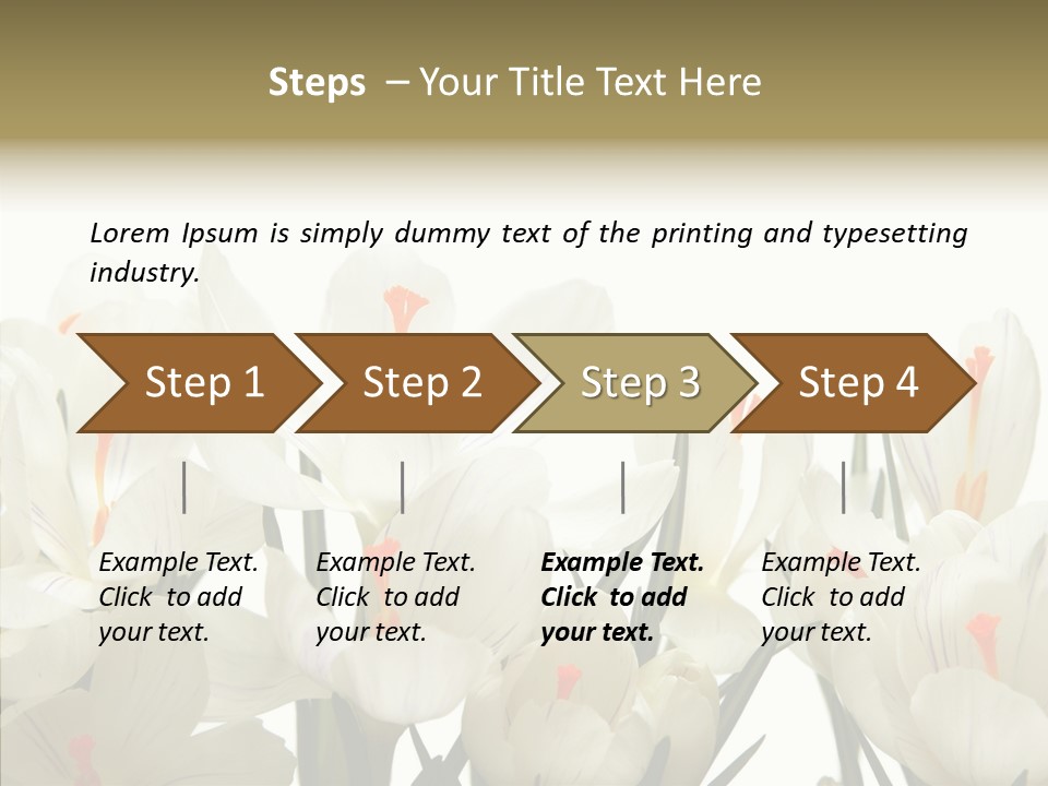 Spring Botanical Springtime PowerPoint Template