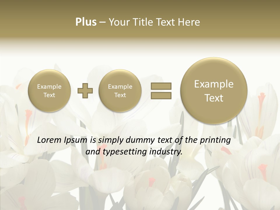 Spring Botanical Springtime PowerPoint Template