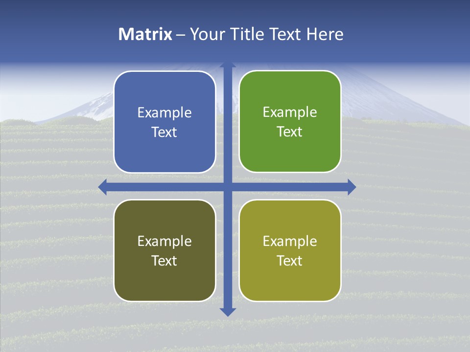 Majestic Landscape Field PowerPoint Template