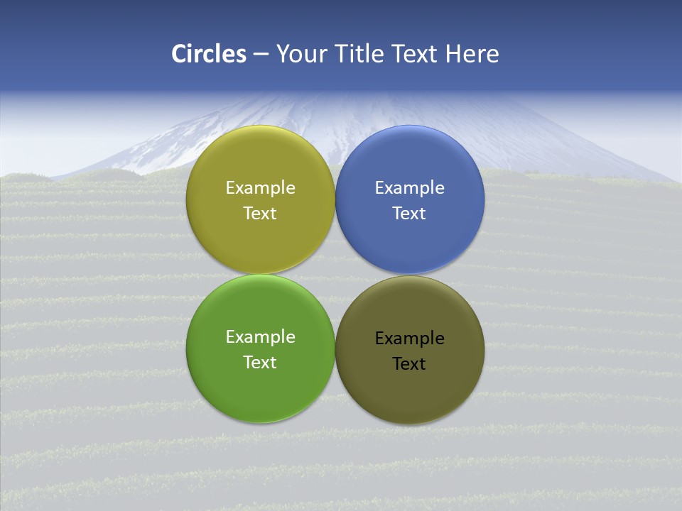 Majestic Landscape Field PowerPoint Template