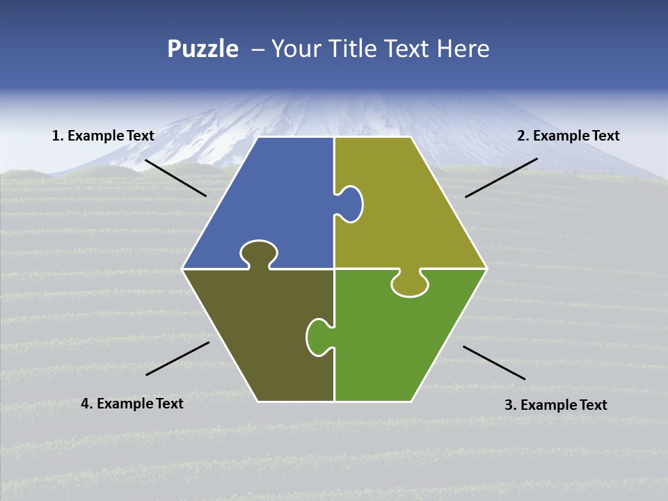 Majestic Landscape Field PowerPoint Template