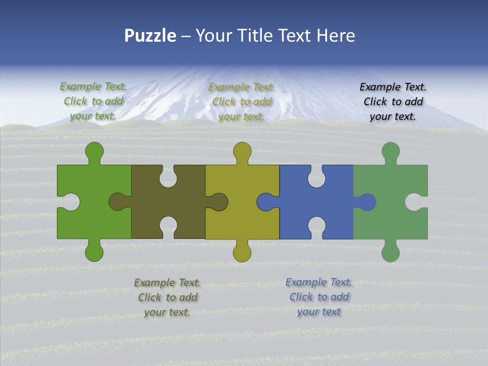 Majestic Landscape Field PowerPoint Template