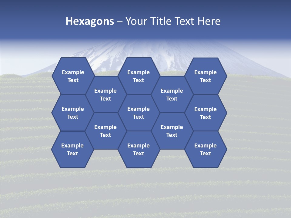 Majestic Landscape Field PowerPoint Template