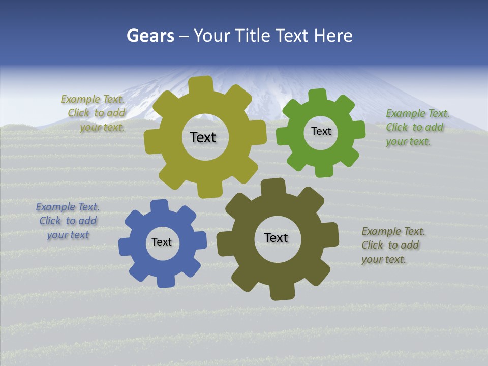 Majestic Landscape Field PowerPoint Template