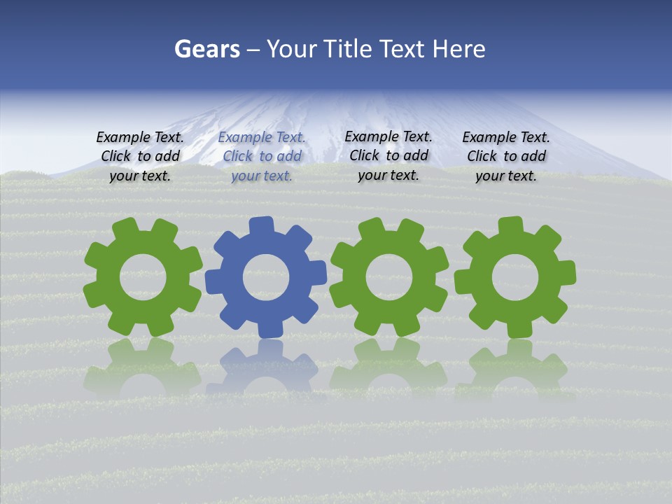 Majestic Landscape Field PowerPoint Template