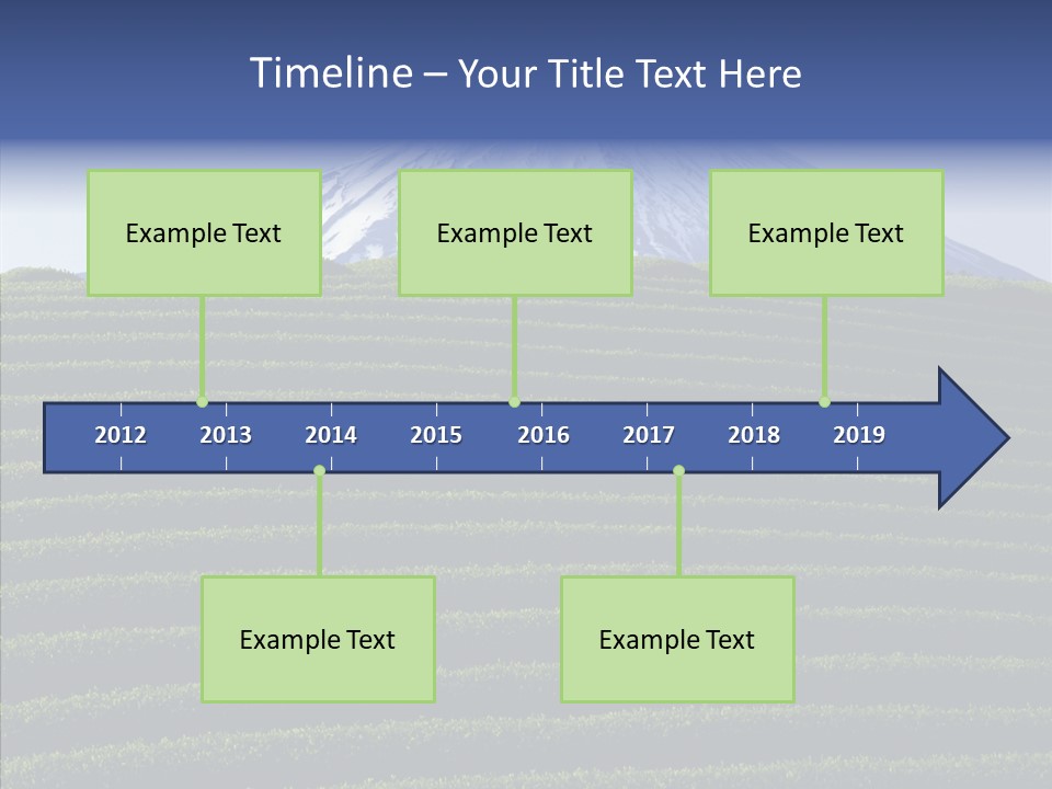 Majestic Landscape Field PowerPoint Template