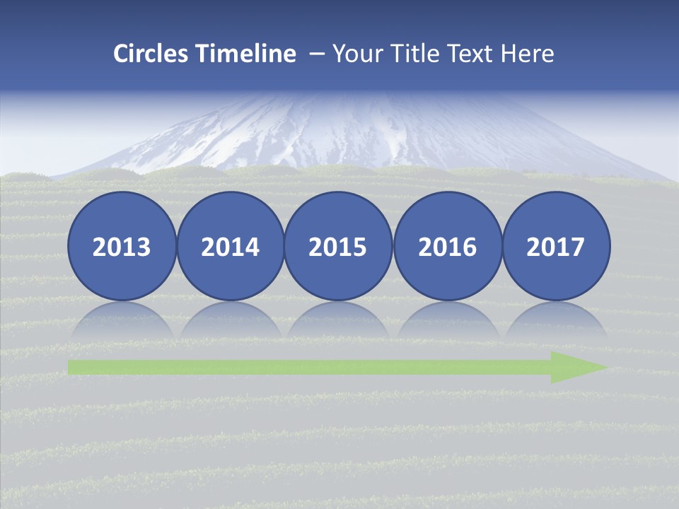 Majestic Landscape Field PowerPoint Template