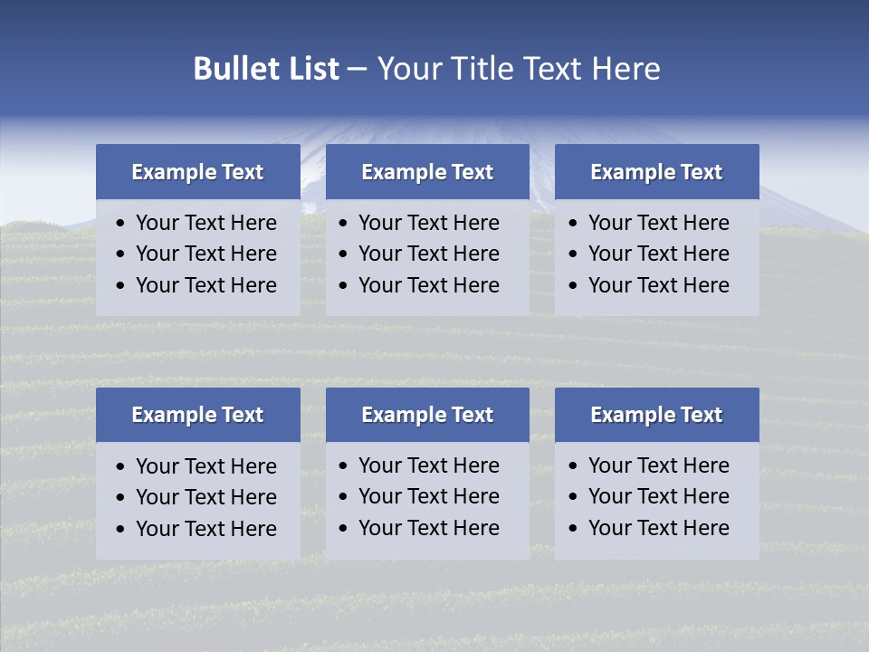 Majestic Landscape Field PowerPoint Template