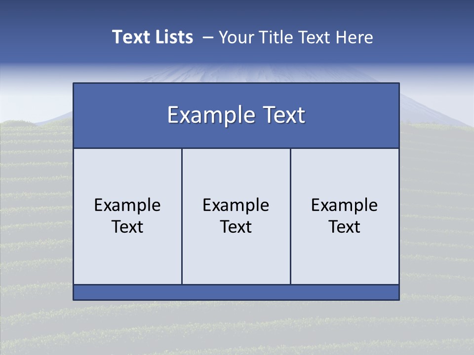 Majestic Landscape Field PowerPoint Template