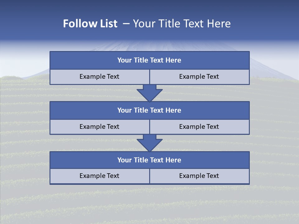 Majestic Landscape Field PowerPoint Template