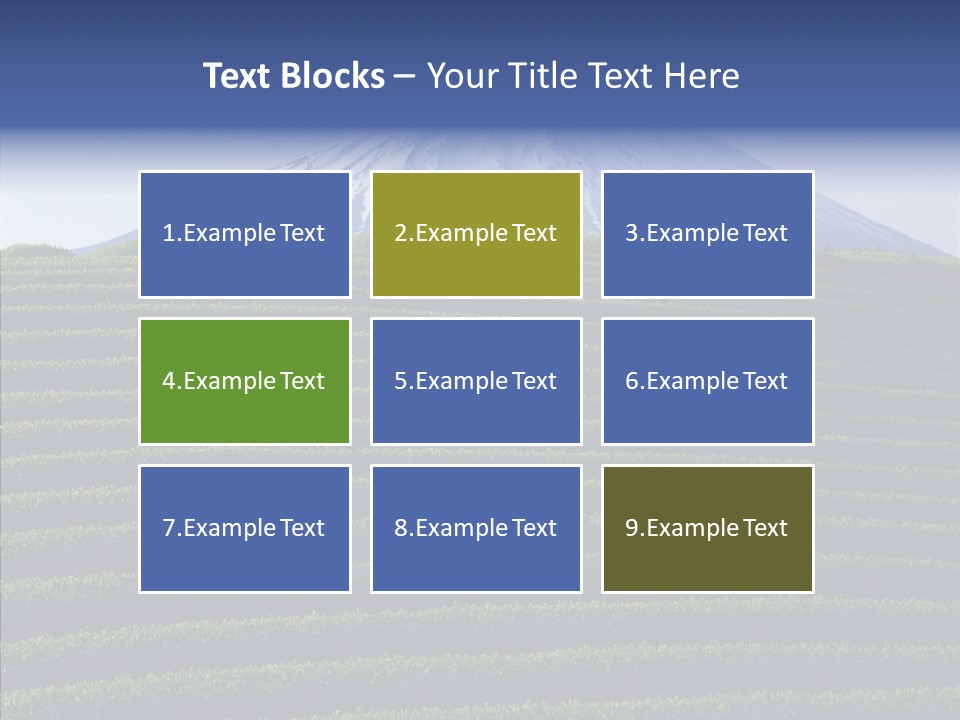 Majestic Landscape Field PowerPoint Template
