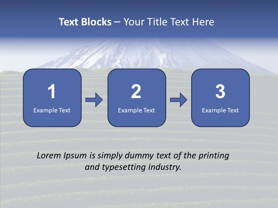 Majestic Landscape Field PowerPoint Template