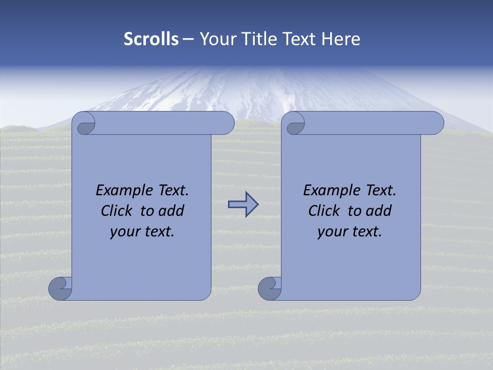 Majestic Landscape Field PowerPoint Template