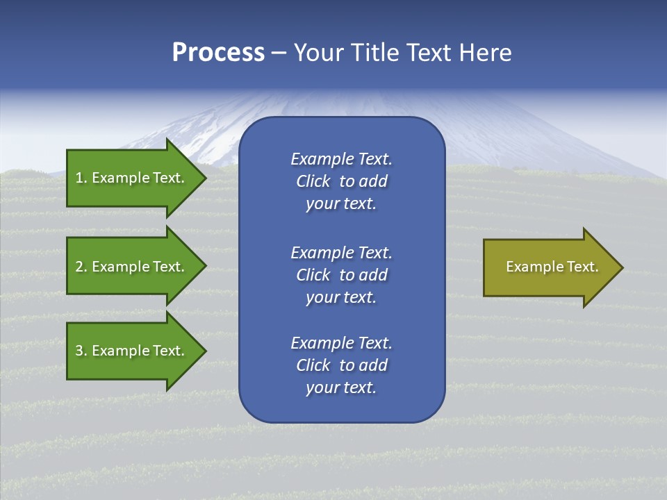 Majestic Landscape Field PowerPoint Template