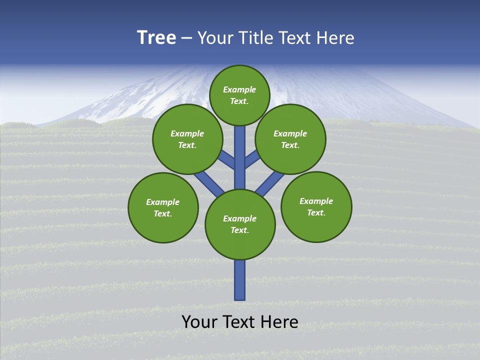Majestic Landscape Field PowerPoint Template