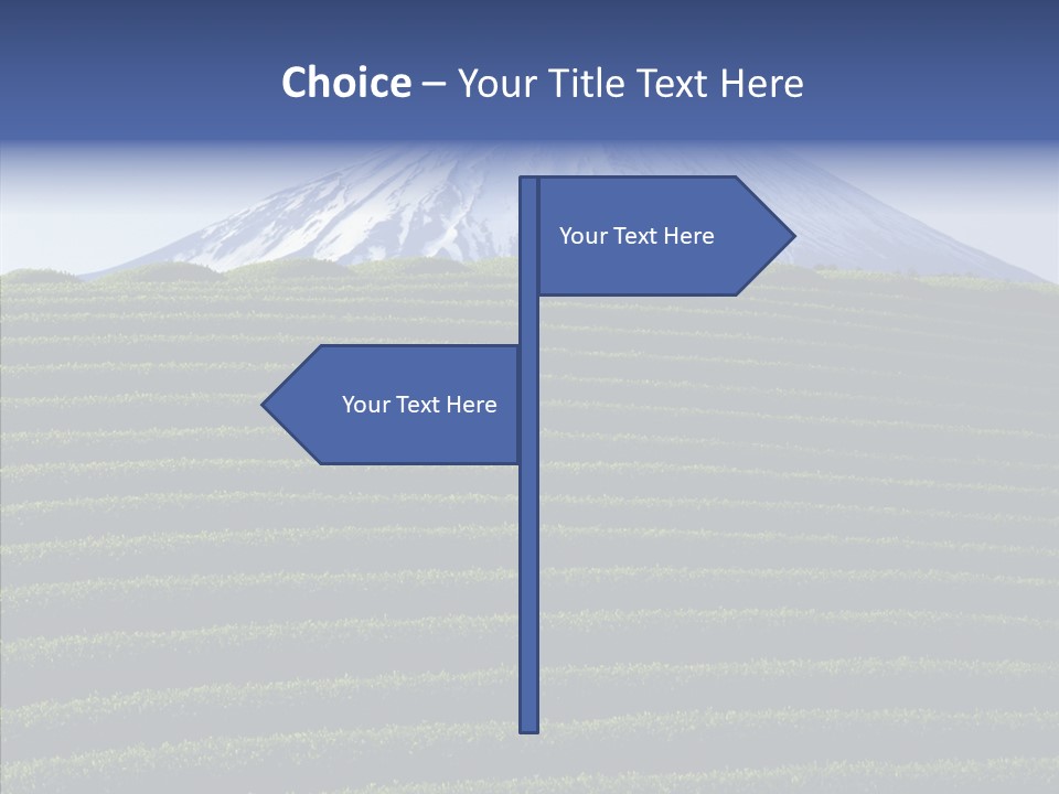 Majestic Landscape Field PowerPoint Template