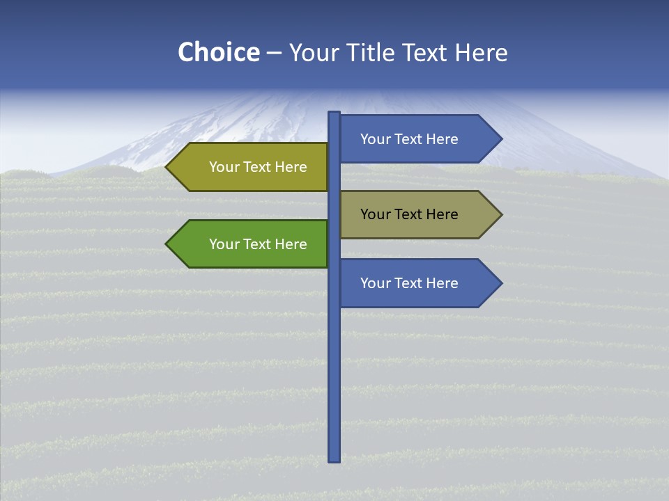 Majestic Landscape Field PowerPoint Template