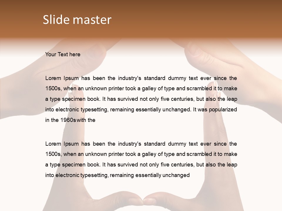 Sign Architect White PowerPoint Template