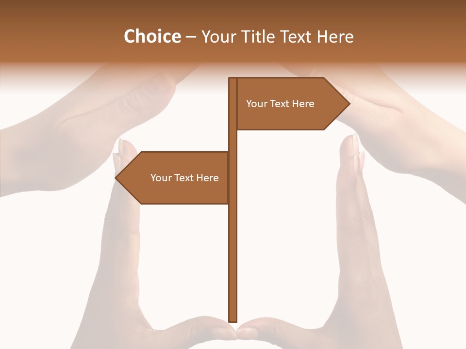 Sign Architect White PowerPoint Template