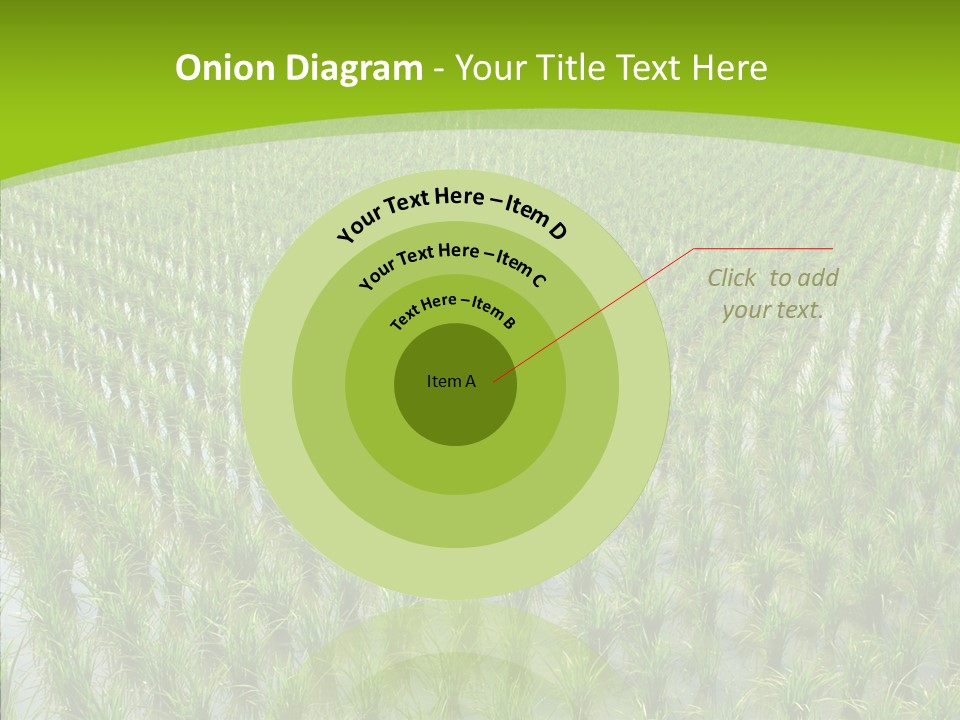 Rows Lush Earth PowerPoint Template