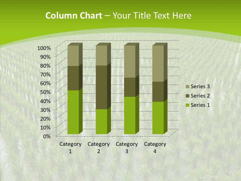 Rows Lush Earth PowerPoint Template