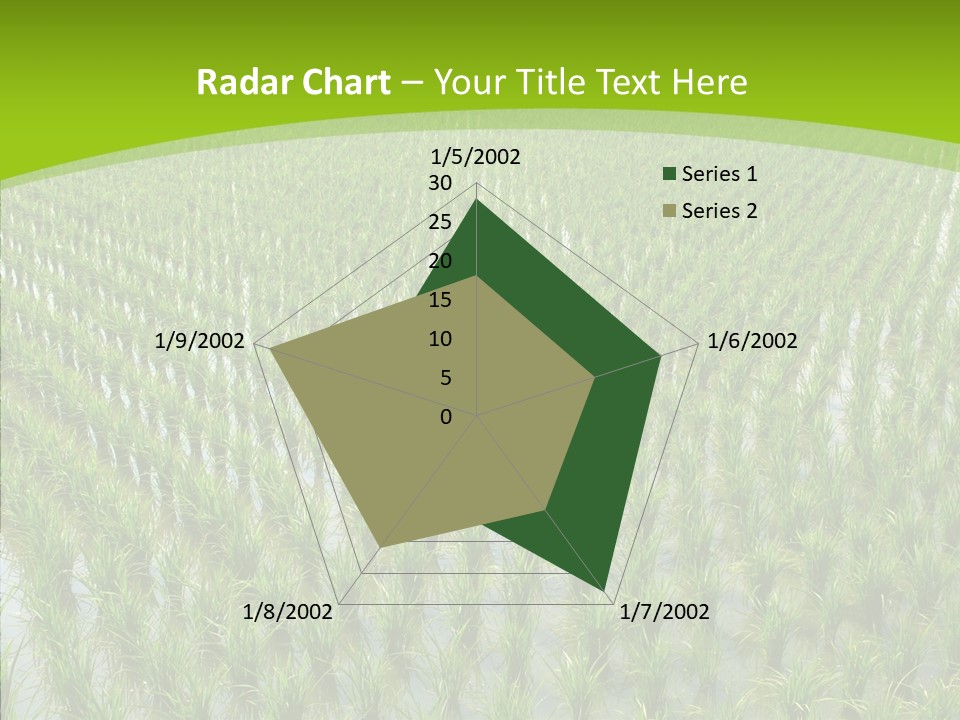 Rows Lush Earth PowerPoint Template