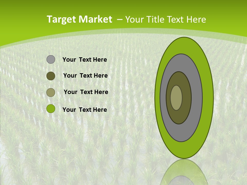 Rows Lush Earth PowerPoint Template