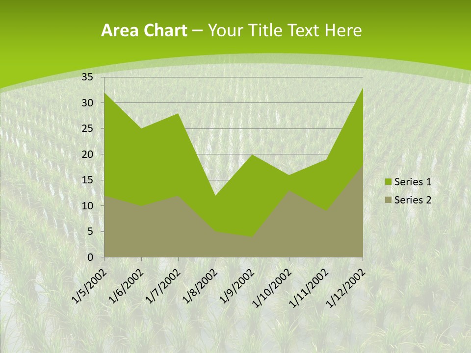 Rows Lush Earth PowerPoint Template