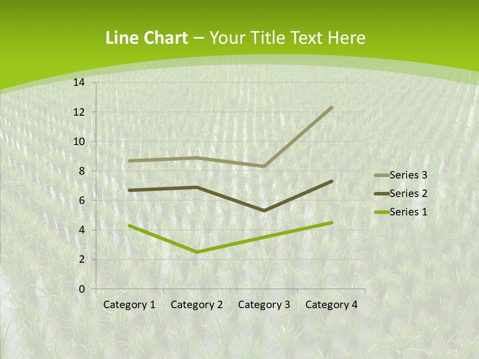Rows Lush Earth PowerPoint Template