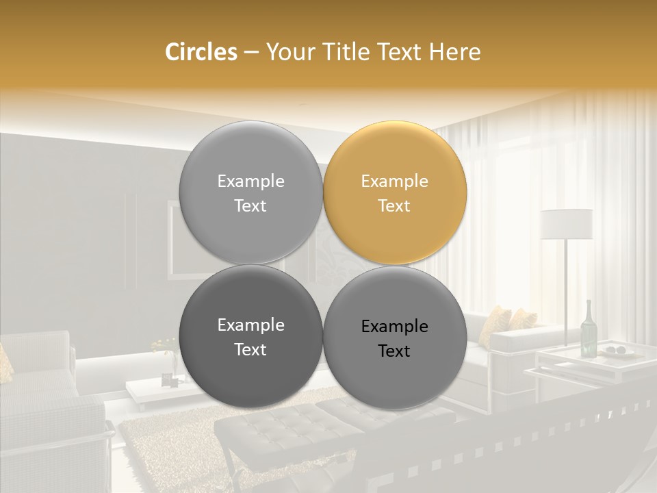 Residential Home Mansion PowerPoint Template