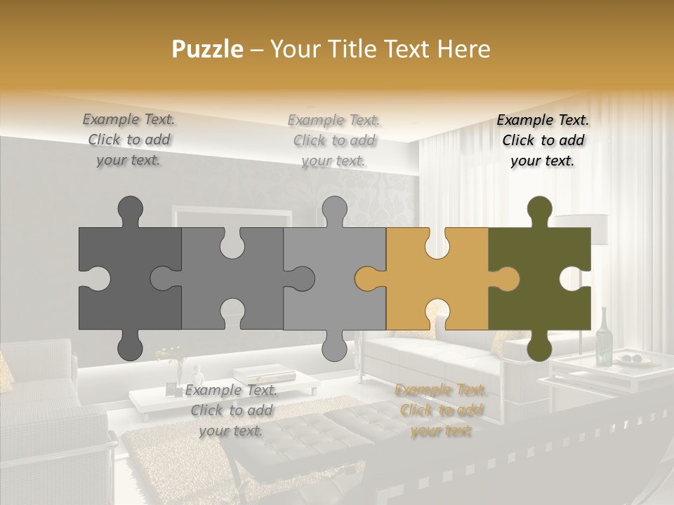 Residential Home Mansion PowerPoint Template