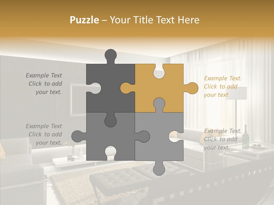 Residential Home Mansion PowerPoint Template