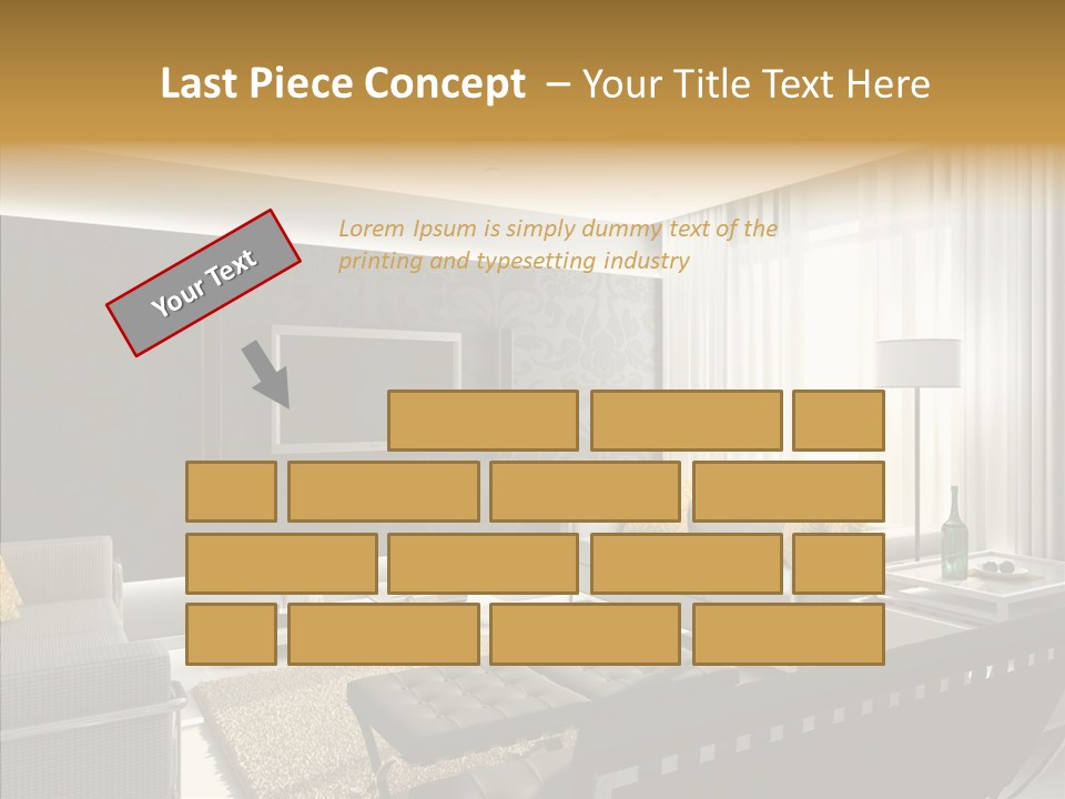 Residential Home Mansion PowerPoint Template