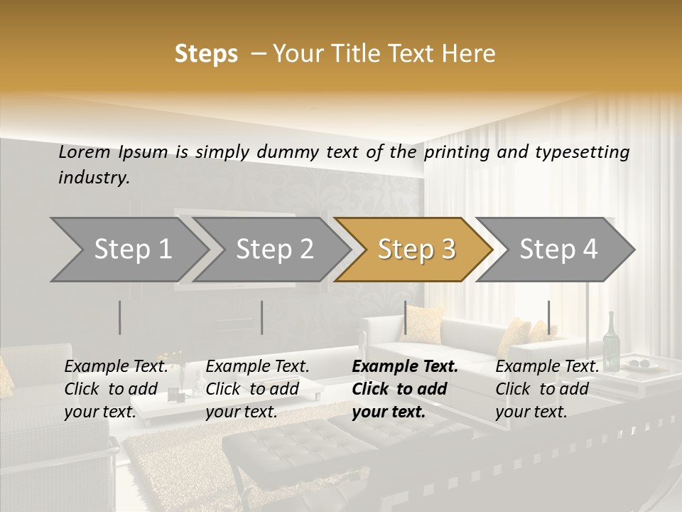Residential Home Mansion PowerPoint Template