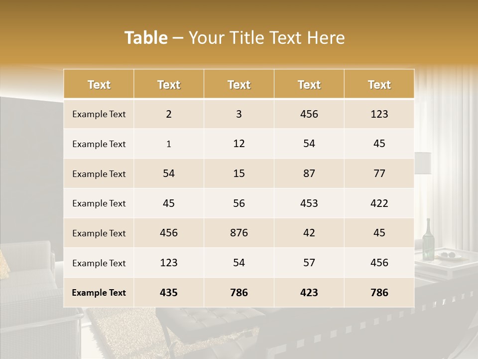 Residential Home Mansion PowerPoint Template