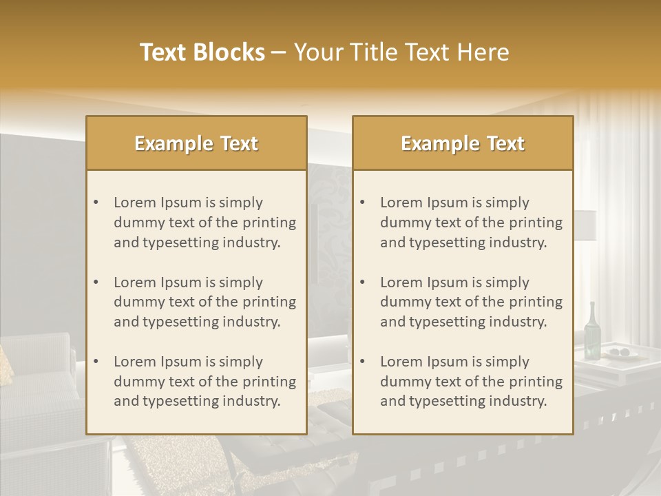 Residential Home Mansion PowerPoint Template