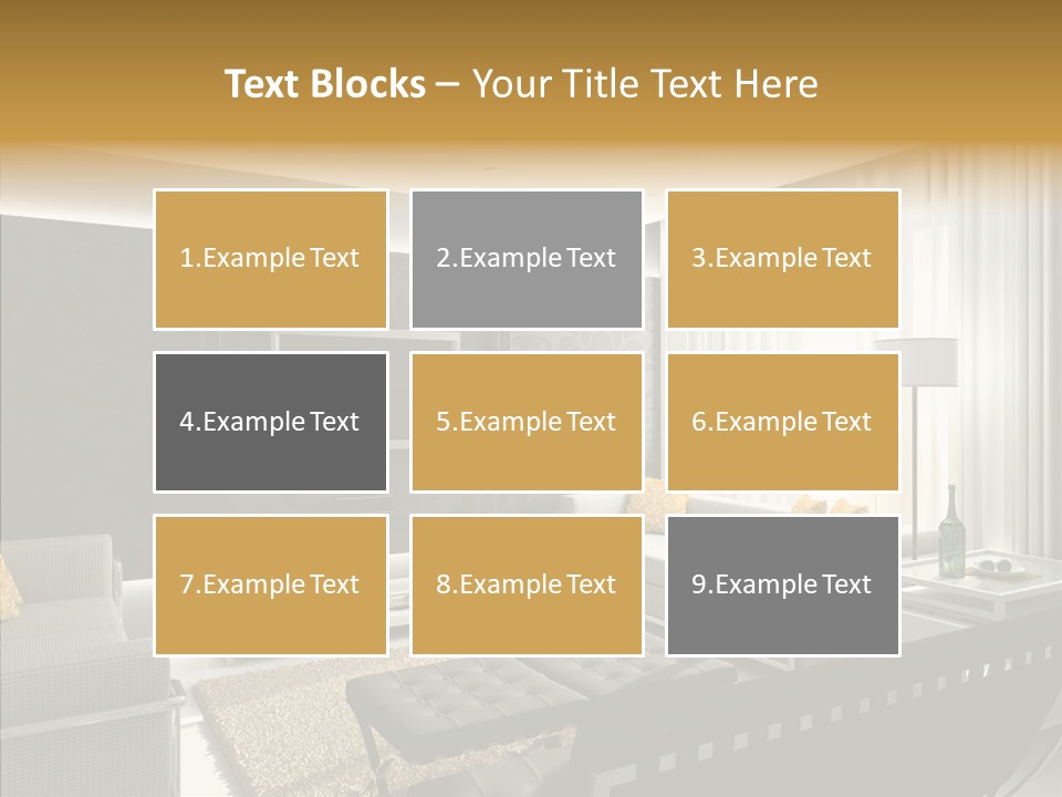 Residential Home Mansion PowerPoint Template