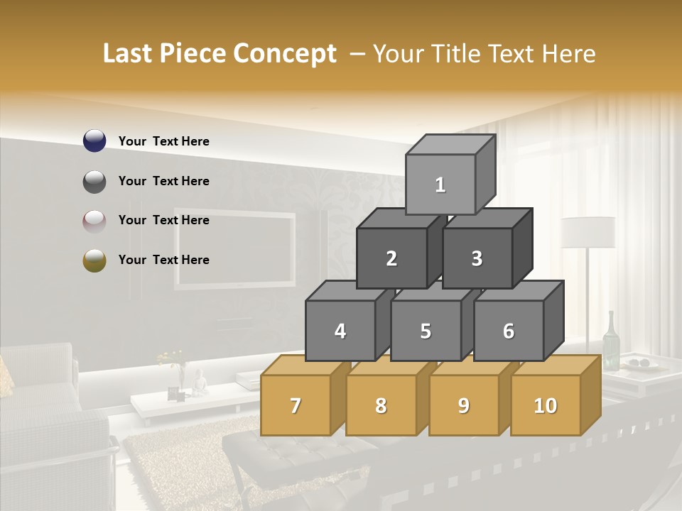 Residential Home Mansion PowerPoint Template